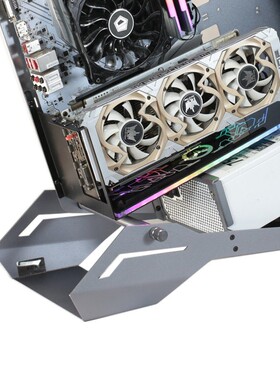 Jonsbo/乔思伯机甲战士MOD3/MOD5显卡竖装支架5Vrgb神光同步发光