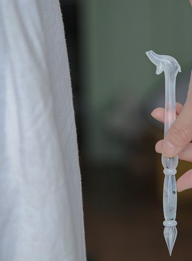 北极熊系列 匠心手工 北极熊玻璃墨水笔 写字笔 玻璃摆件 礼盒