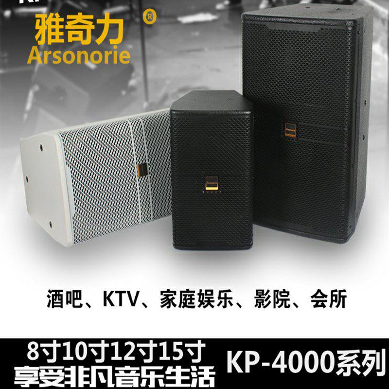 雅奇力 KP-4000 系列单8寸10寸12寸高端专业KTV音箱会议工程音响