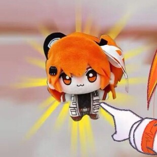 足立零棉花娃娃重音teto属性10cm毛绒玩偶可爱印花体努努书包挂件