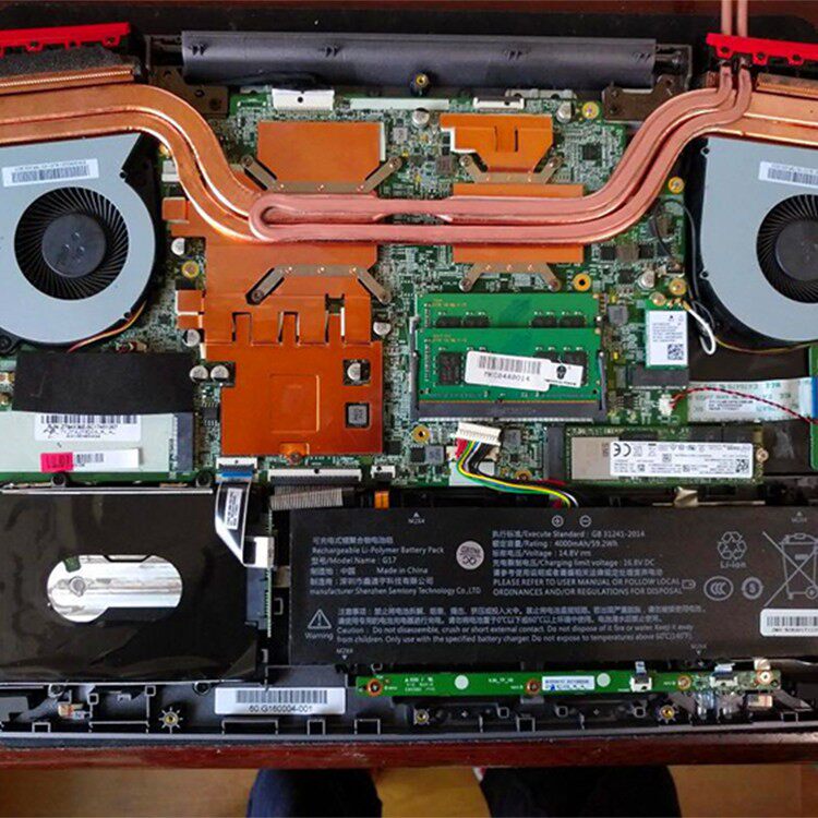 G16笔记型电脑水冷改装散热器铜管改装水冷笔记本水冷套装