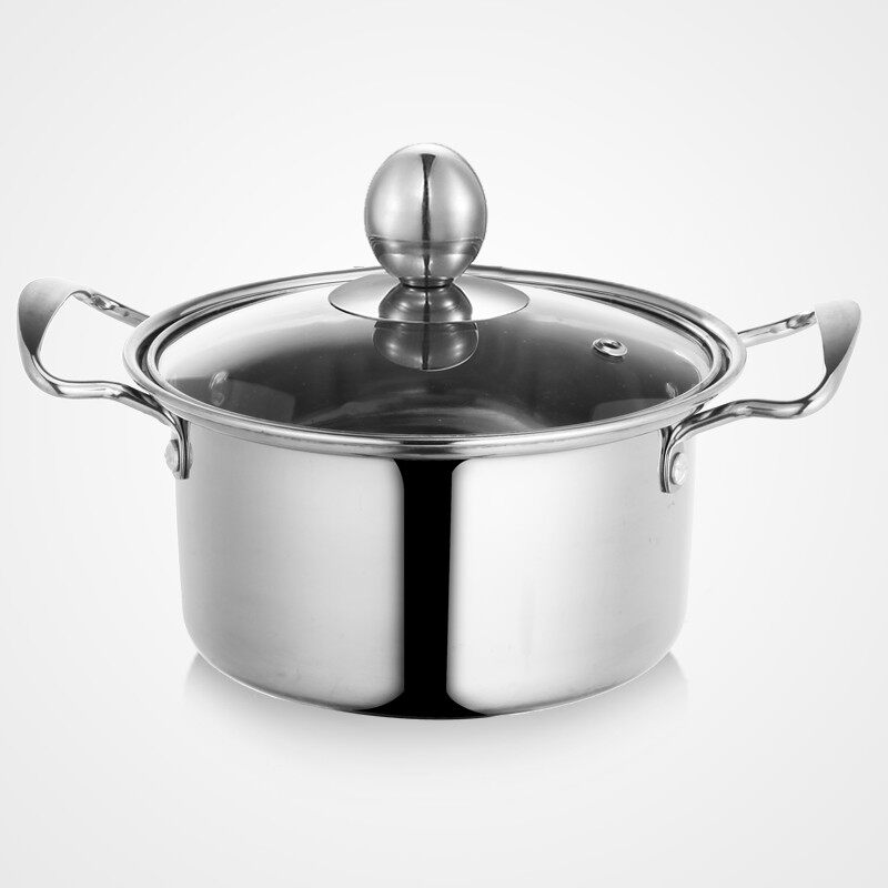 单人电磁火锅炉 防烫不锈钢涮涮锅 小锅迷你锅火锅店专用一人一锅