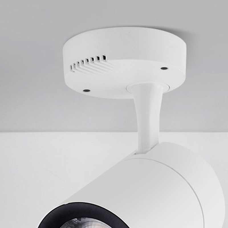 led明装射灯20w30w服装店家用背景墙cob吸顶导轨道灯店铺展厅聚光