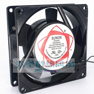 建准9025 SF9225AT2092HSL 220V小型轴流式风机9CM工业机柜金属风