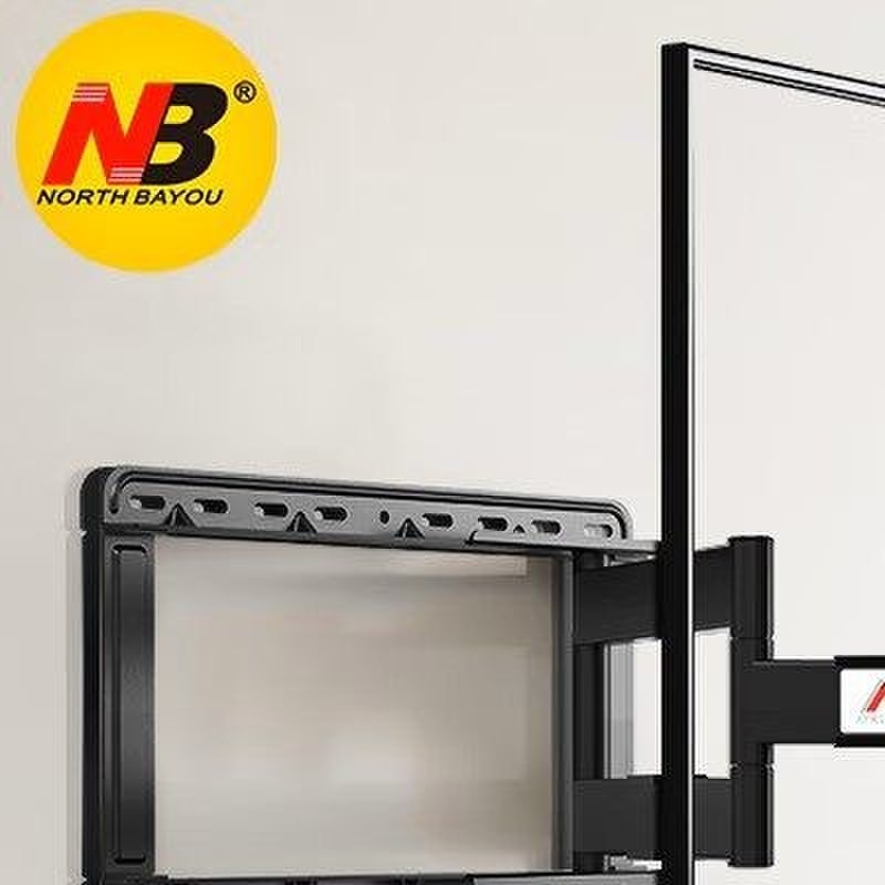 NB SP2电视机摇臂支架左右90度旋转挂墙支架32-70寸长臂伸缩挂架