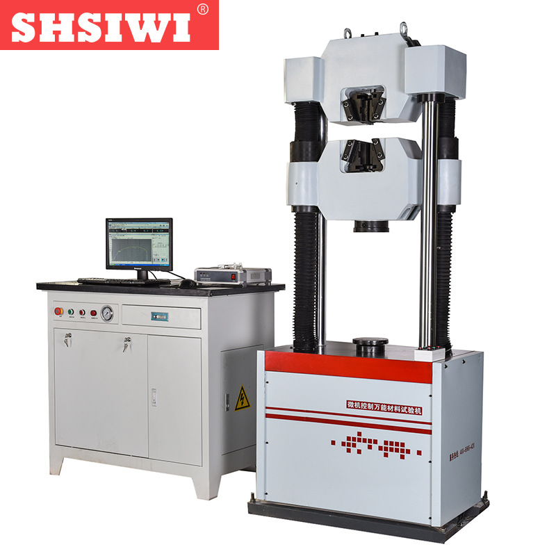 思为六立柱微机控制电液伺服万试验机WEW-600A60吨万能拉力试验机