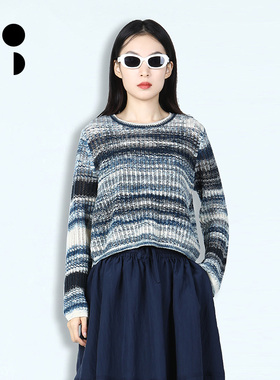 WZWJ/未知未觉2025春装新品毛衣W514M24633