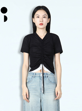 WZWJ/未知未觉2025春装新品T恤W514T11523