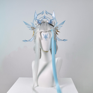 司王者荣耀王者荣耀露娜霜月吟头饰cos道具