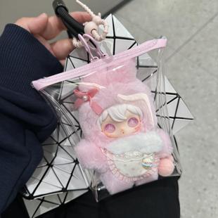 兔闪闪娃包保护套防水包外出遛娃包全密封糖果袋18cm防尘收纳展示