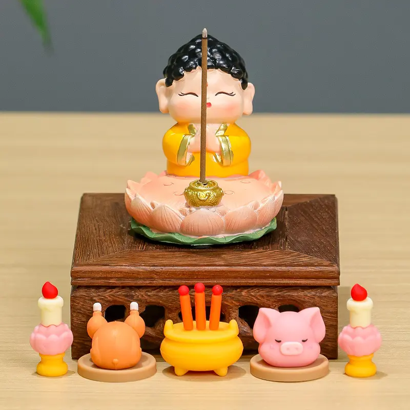 小神仙高级感摆件礼品轻奢系工艺品创意小众办公室桌面小摆件