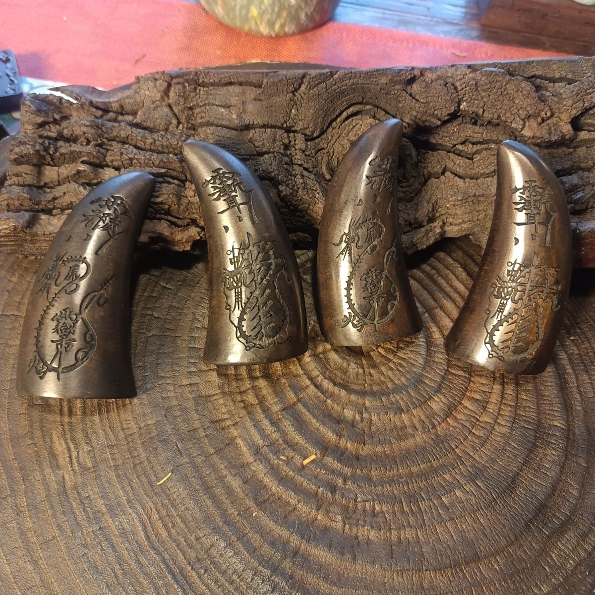 枣木卦圣杯9厘米卦仿古填