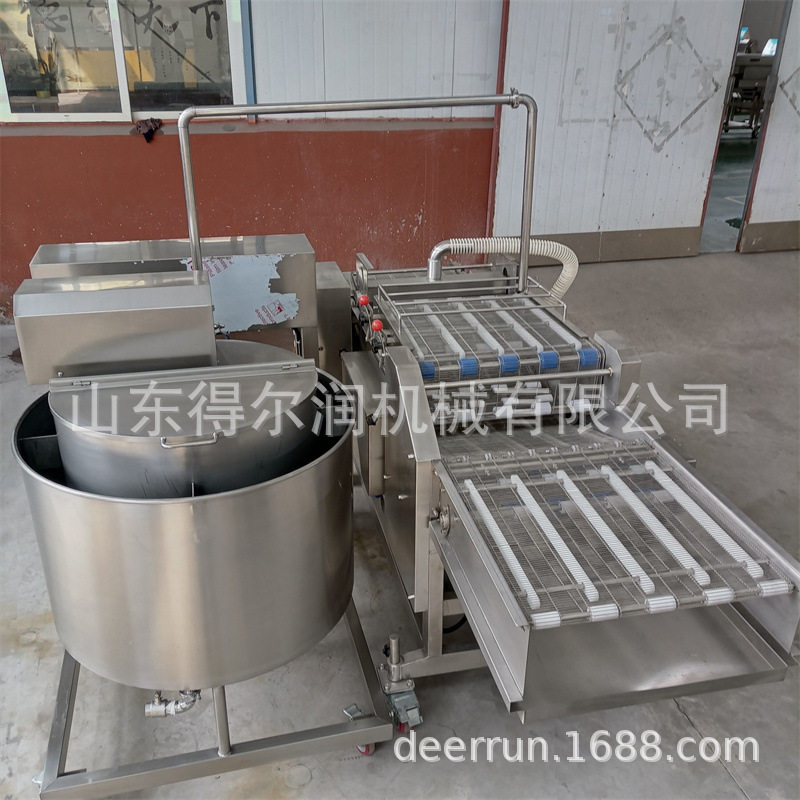 油炸带鱼上浆机 小黄鱼浸浆机 搭配全自动油炸机 多种型号可选