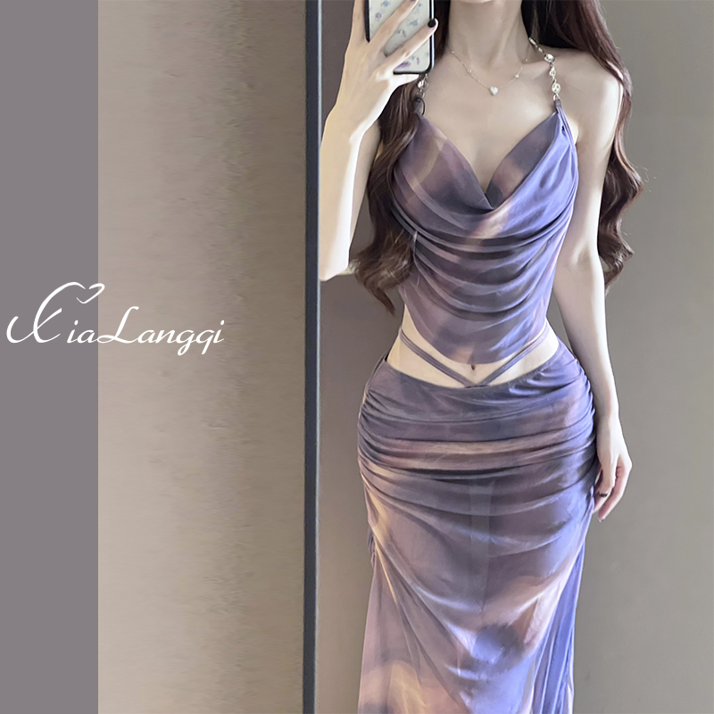 山姆推荐日本比基尼泳衣女2025新款性感三件套分体裙式钢托聚拢显