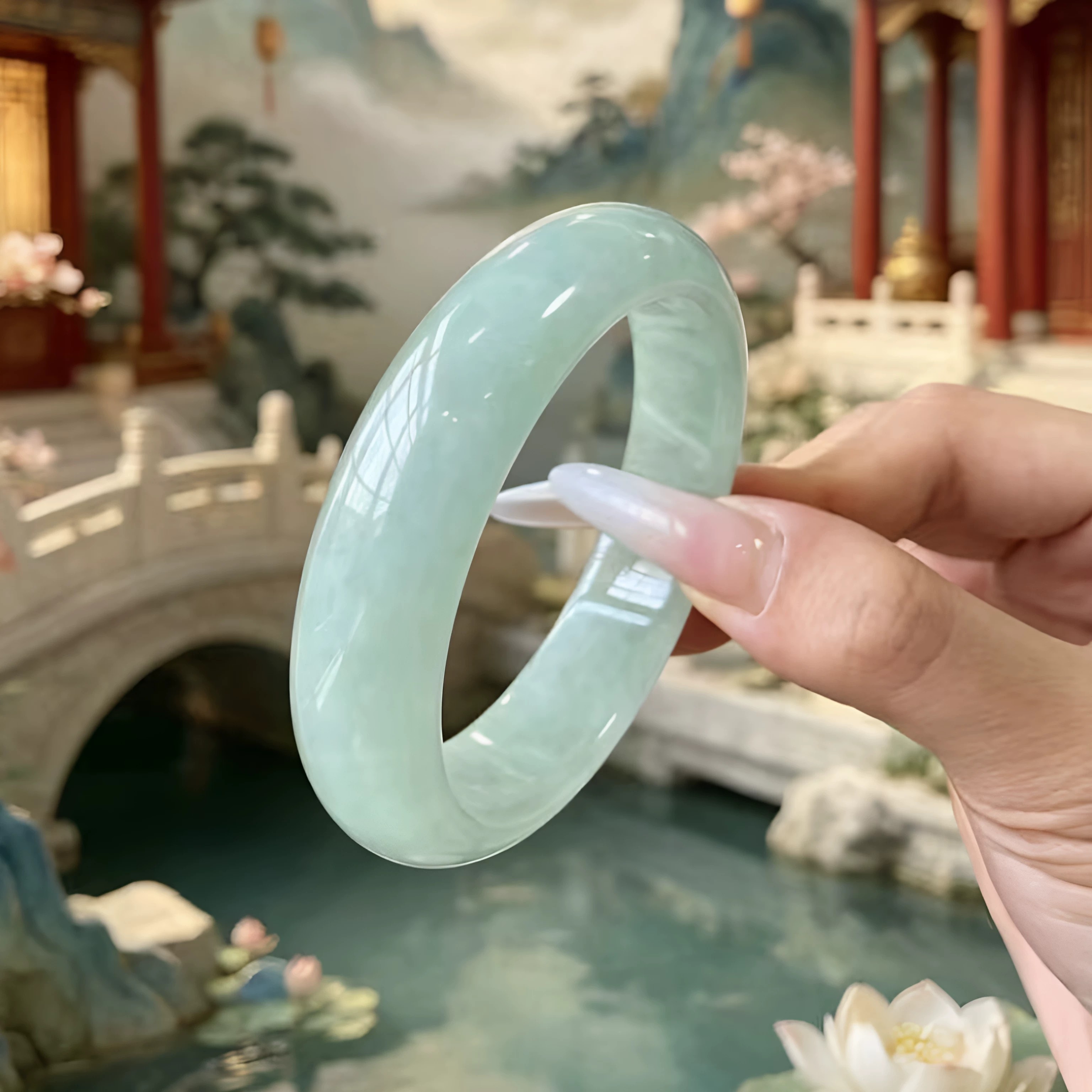 【7417人抢购中】"缟羽”玉手镯