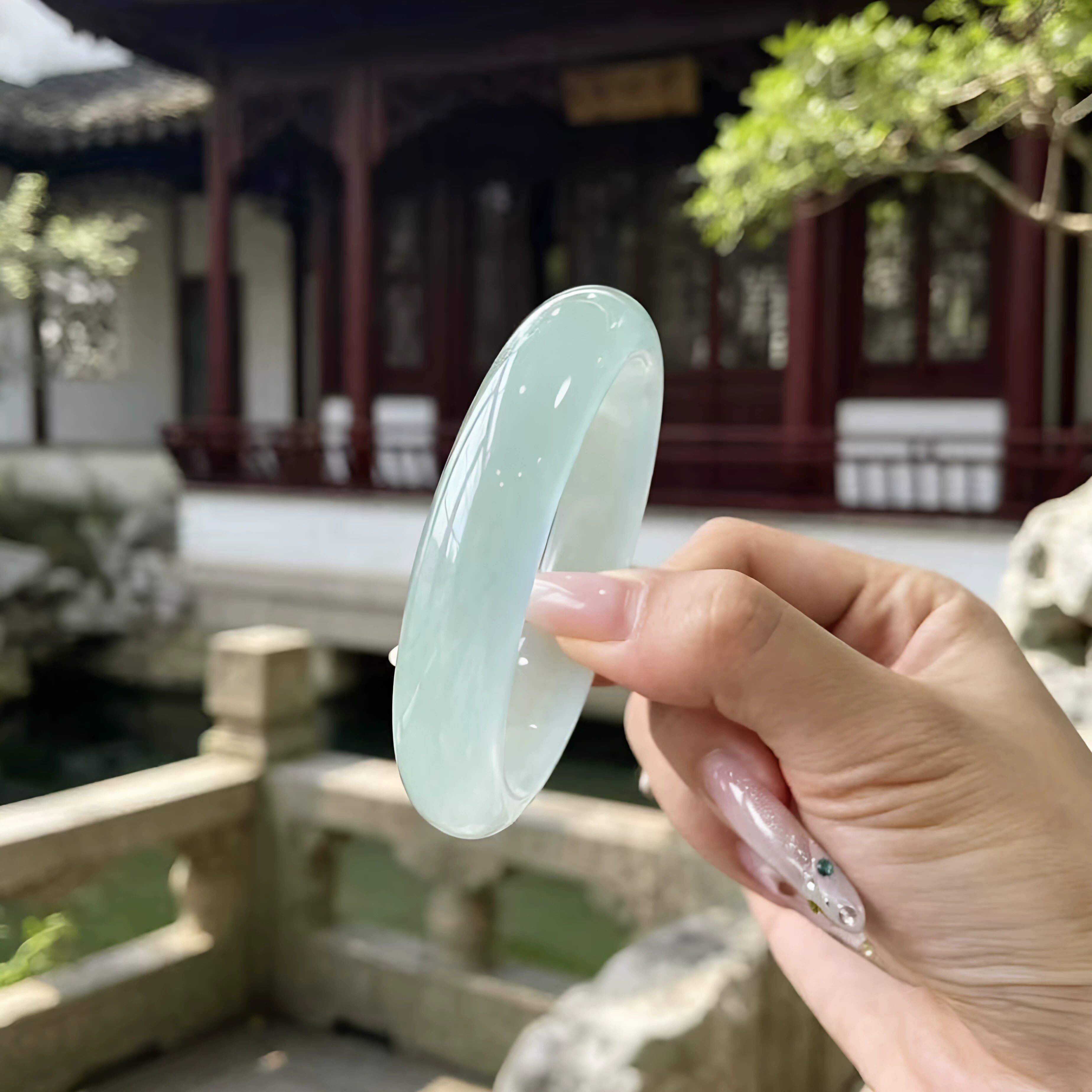 【8917人抢购中】"缟羽”玉手镯