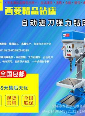 厂家直售自动进刀强力钻床ZB4116G/ZB4132G钻孔攻丝立式台钻