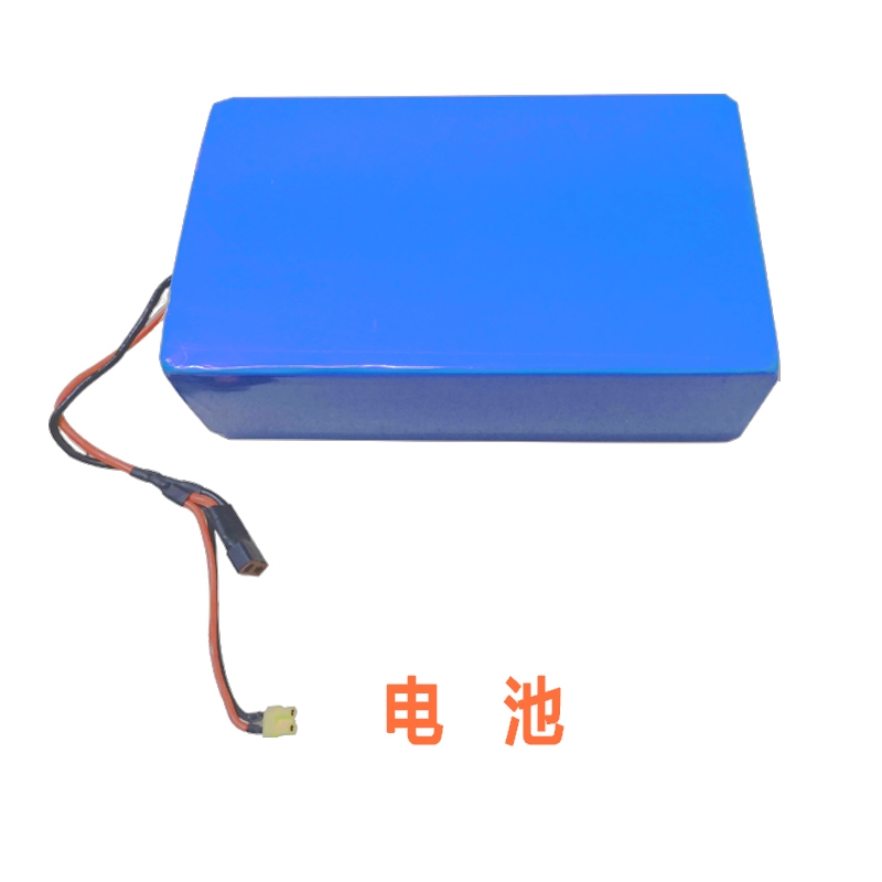 改装电动地牛搬运车48v15a锂电池半电动托托盘搬运堆高机配件充电