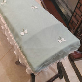 布艺蕾丝古筝罩 165CM通用罩子 加厚防尘罩防尘套盖布古筝琴披163