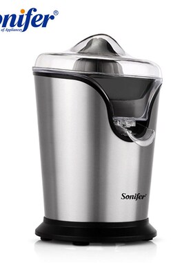 Sonifer不锈钢多功能手压式榨汁机 橙汁柠檬汁榨汁分离电动原汁机