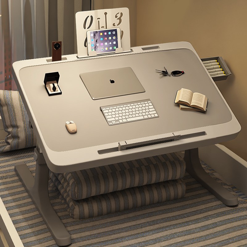 喵同学床上小桌子大学生宿舍笔记本电脑桌支架家用折叠桌懒人阳台