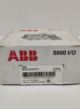 ABB 3BSC690087R1 AO895 模拟输出模块