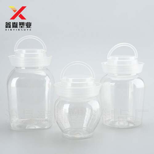 透明菜塑料3p0135660ml蒜腌菜塑料5酱00m糖let2斤装透明蜂蜜空