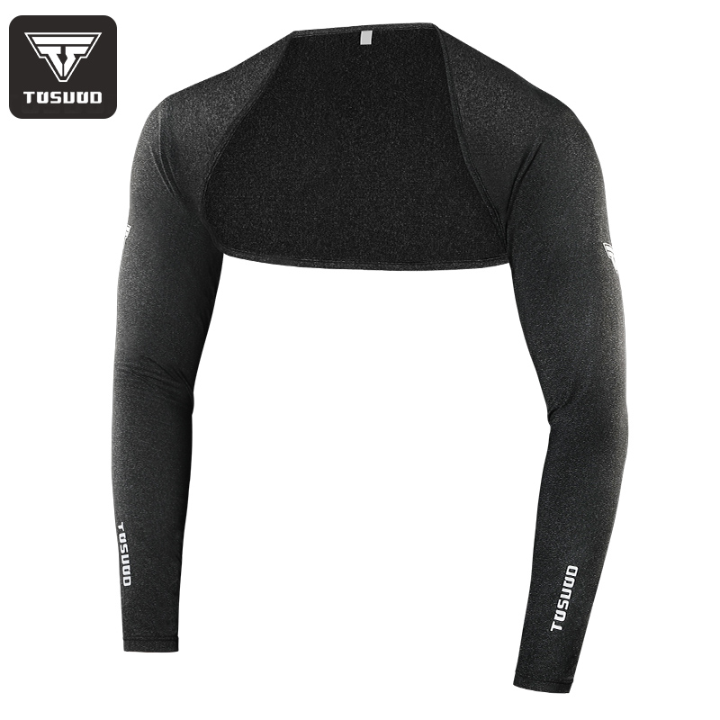 冰絲防曬披肩套袖連體冰