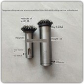 滕州X5036Bx6036Ax5032X6032铣床Z19齿内四花键Z20齿伞形齿轮附件