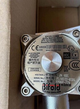 ++百佛Bifold电磁FP06P-77A不锈钢三