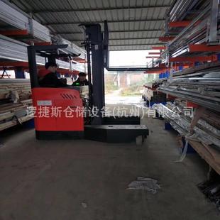 窄通道堆高车长物料搬运堆垛堆高机铲车 全电动四向叉车座驾式