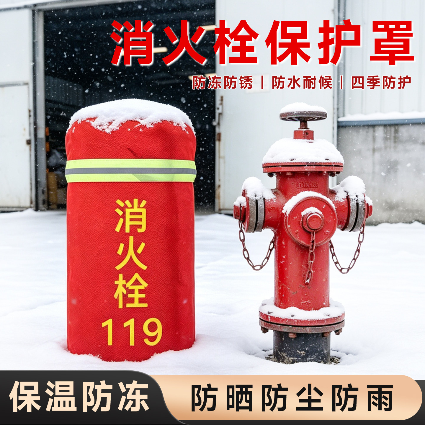 推车式灭火器保护罩消火栓保温