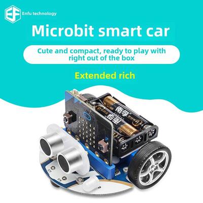 恩孚microbit主板小车套件图形化编程小车主板扩展python智能小车