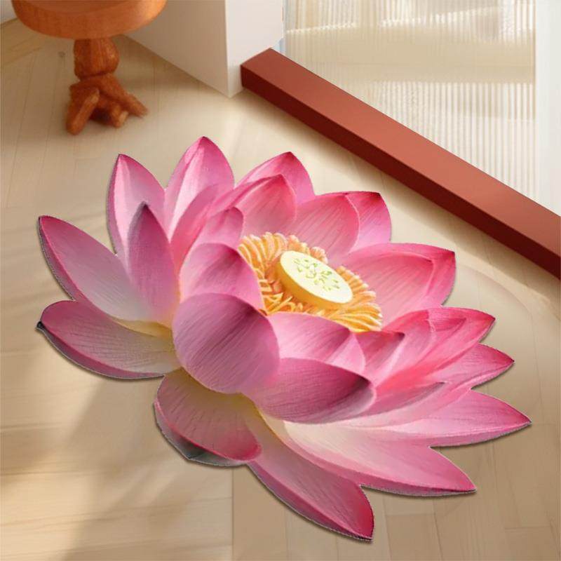 硅藻泥吸水垫浴室地垫步步生莲花家用门垫厨房卫生间厕所防滑脚垫,居家布艺,入户地垫,淘宝优惠券,粉丝福利购,淘宝优惠卷