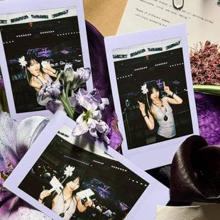 拍立得相纸通用三寸mini40/7/8/9/10/11/12/99白花边彩虹粉边相纸