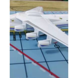 安An255运输机模型货运航模47cm飞机玩具暴风雪号礼品收藏20cm