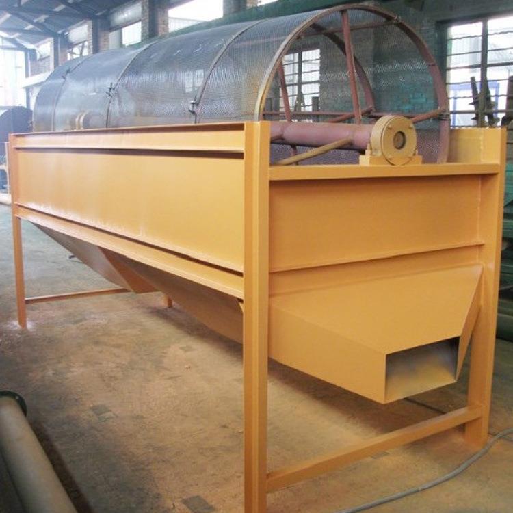 矿渣石块滚筒筛分机洗矿脱泥物料分级圆筒筛矿用笼式筛沙机