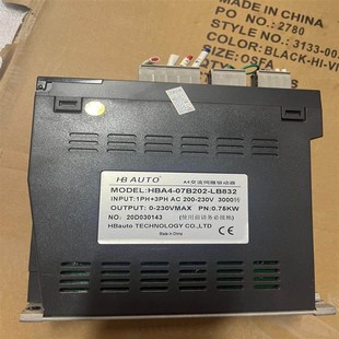 07B202 A4交汇伺服驱动器HBA4 LB832 森文设备