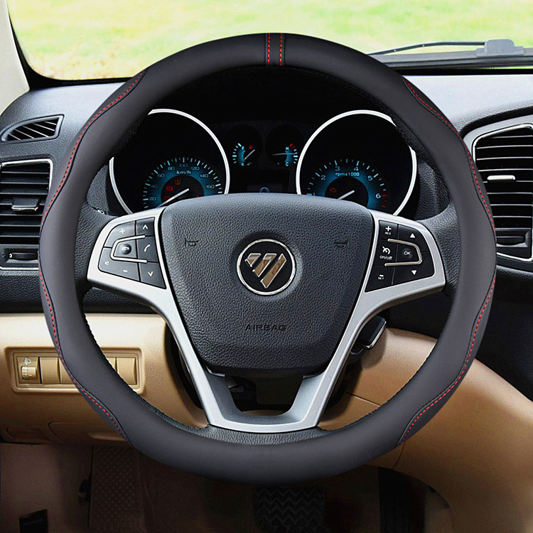 福田方向盘套风景G7G9G5风景V5V3迷迪萨瓦纳图雅诺汽车把套免手缝