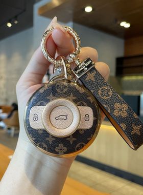 适用smart精灵一号钥匙套三3号精灵5号奔驰斯玛特精灵1号壳2024款