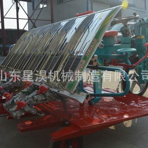 乘秧坐式四轮机速插秧机全自动水ZEK稻插耕免6行速水稻插秧机