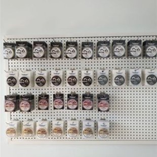 铁质洞洞板货架上墙手机配件五金工具饰品展示架厨房收纳孔板挂钩