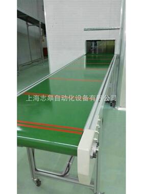 厂家提供皮带流水线爬坡皮带流水线双边皮带线五金装配皮带线