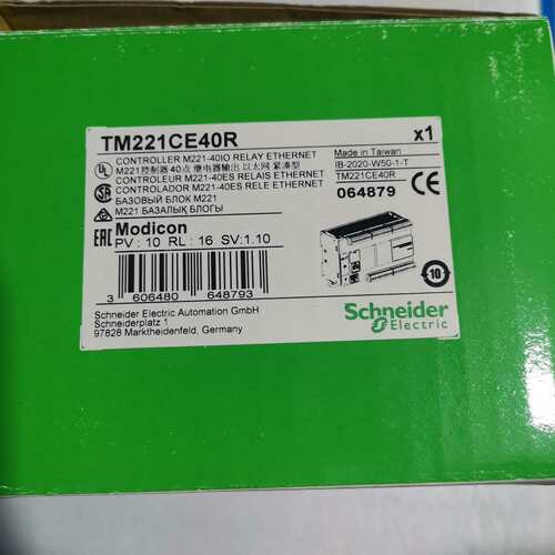 议价施耐德TM221CE40R全新现货一个，实物维修