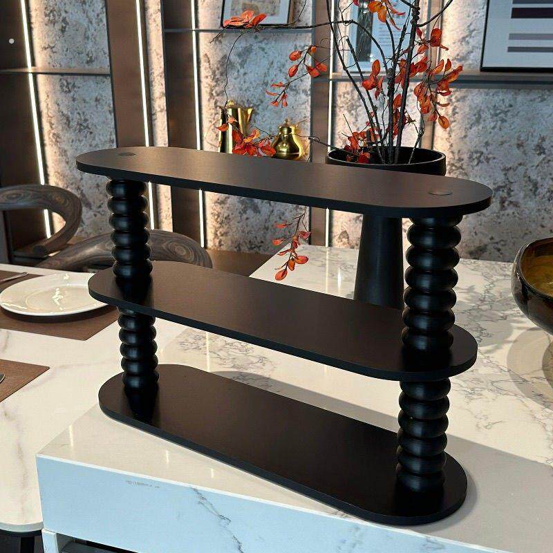 高颜值置物架免打孔办公复古桌面整理架整理水杯化妆品架收纳神器