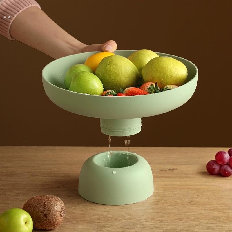 水果盘客厅茶几家用小吃架糖果零食摆放盘ins风沥水篮托盘干果盘