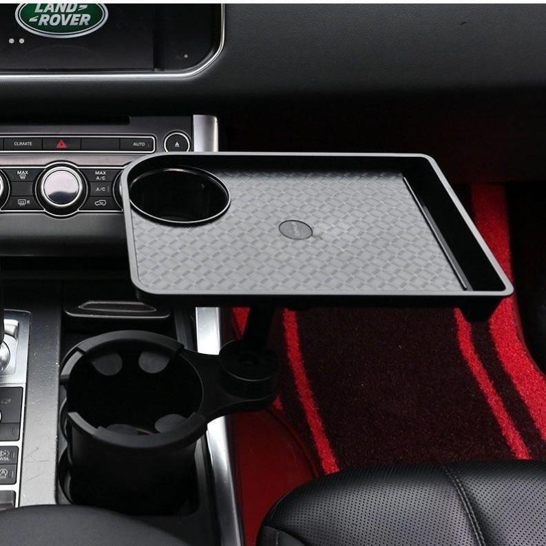 车载小桌板中控台水杯位扩充器汽车杯架茶杯架固定座小托盘置物架