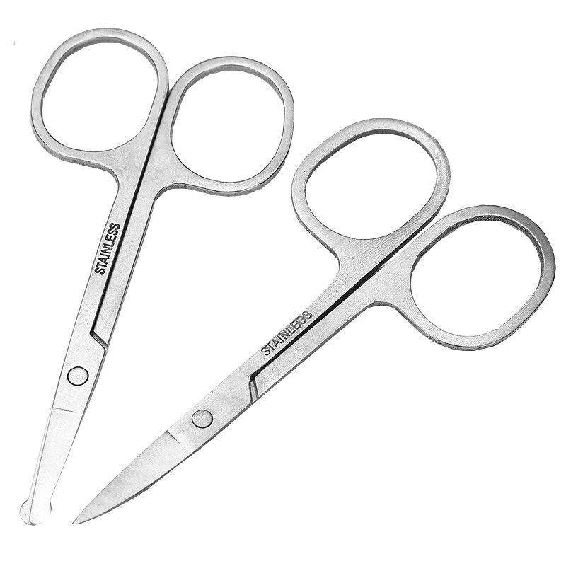 不锈钢剪刀圆头修鼻毛男用剃鼻毛修剪器女士修眉毛小剪刀,节庆用品/礼品,笔筒,淘宝优惠券,粉丝福利购,淘宝优惠卷