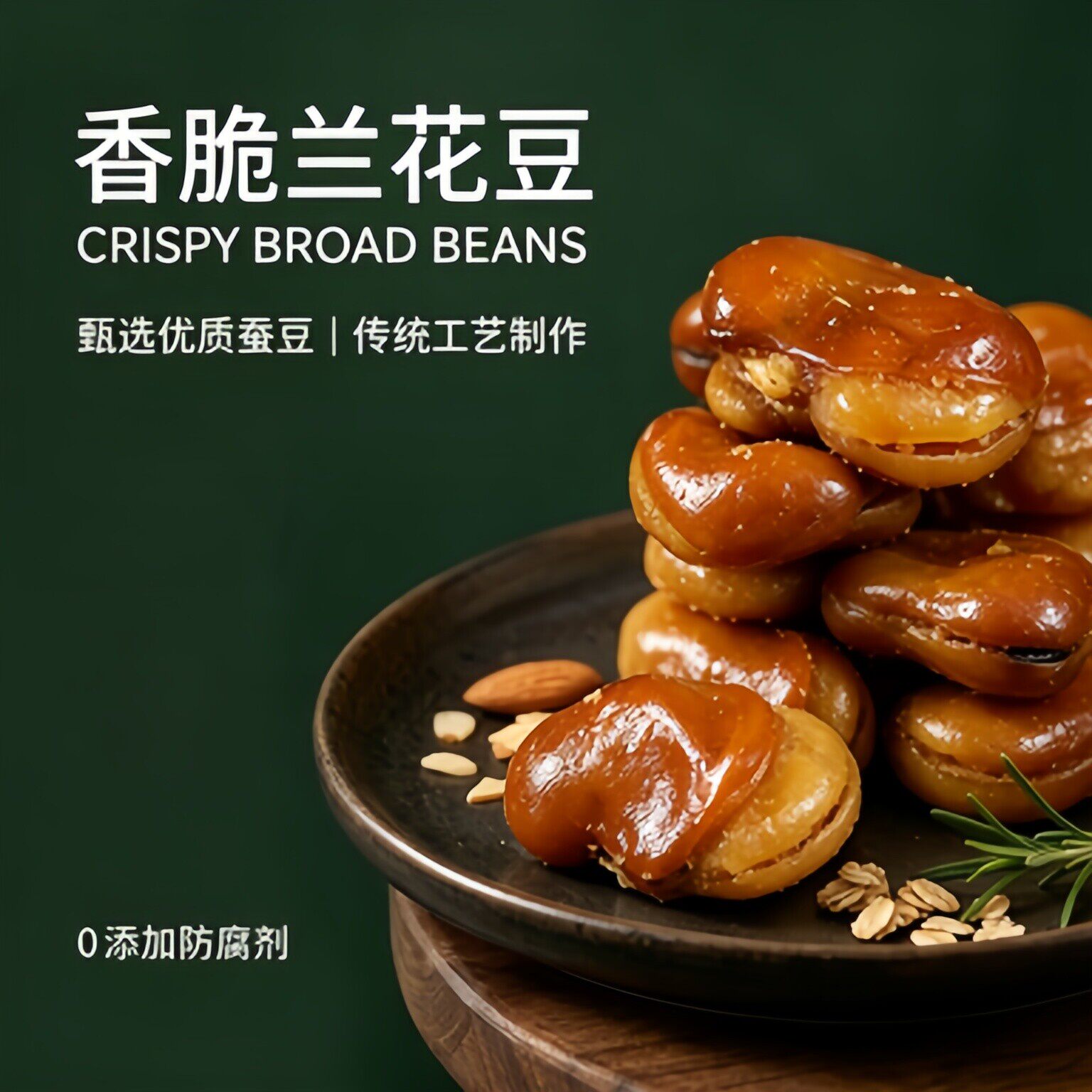 5斤农科院香酥兰花豆休闲零食小吃蚕豆炒货胡豆坚果干货云南特产
