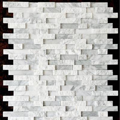 卡拉拉白文化石墙贴calacatta大理石marble马赛克tile